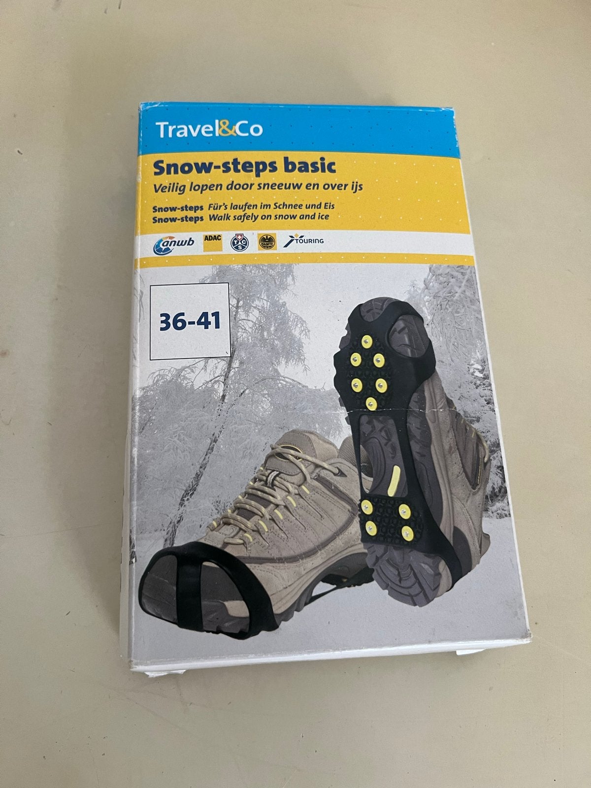 Travel&Co Snow-steps basic - Veilig lopen op sneeuw en ijs, Ophalen of Verzenden, Nieuw, Overige typen, Overige merken