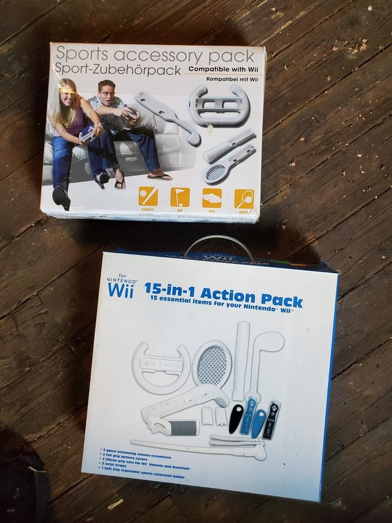 Wii Sport Accessoire Pakketten - 2 stuks, Spelcomputers en Games, Spelcomputers | Nintendo Consoles | Accessoires, Ophalen of Verzenden