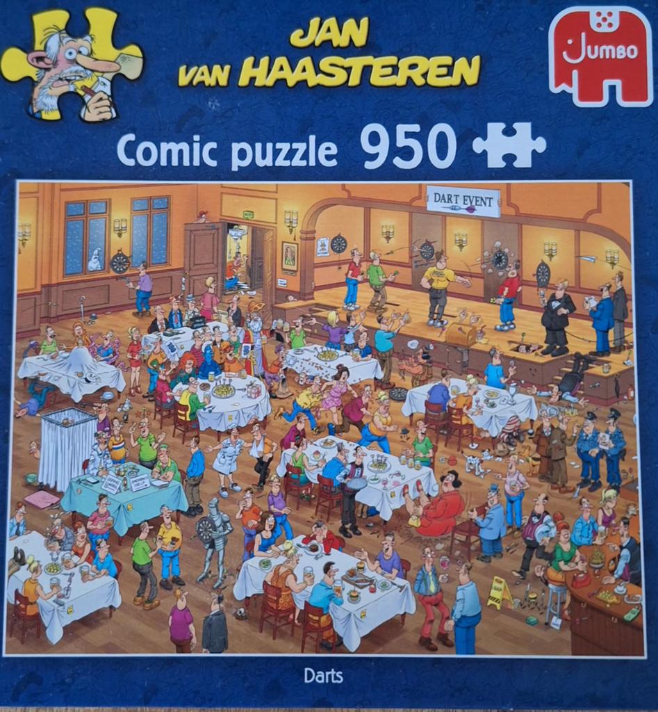 Jan van Haasteren puzzel, 950 stukjes, Hobby en Vrije tijd, Denksport en Puzzels, Ophalen of Verzenden, 500 t/m 1500 stukjes, Zo goed als nieuw