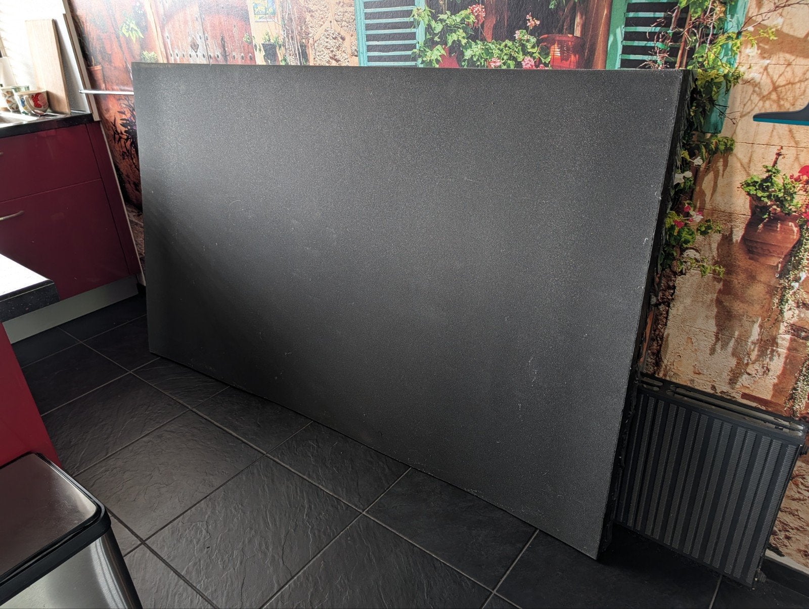 Grote polyether (PUR) Schuimrubber plaat – 205 x 121 x 5 cm, Ophalen, Overige materialen, 4 tot 8 cm, Nieuw