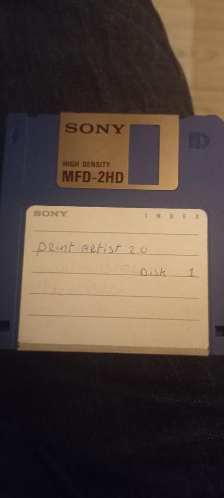 Print Artist 2.0 op diskettes, Ophalen of Verzenden