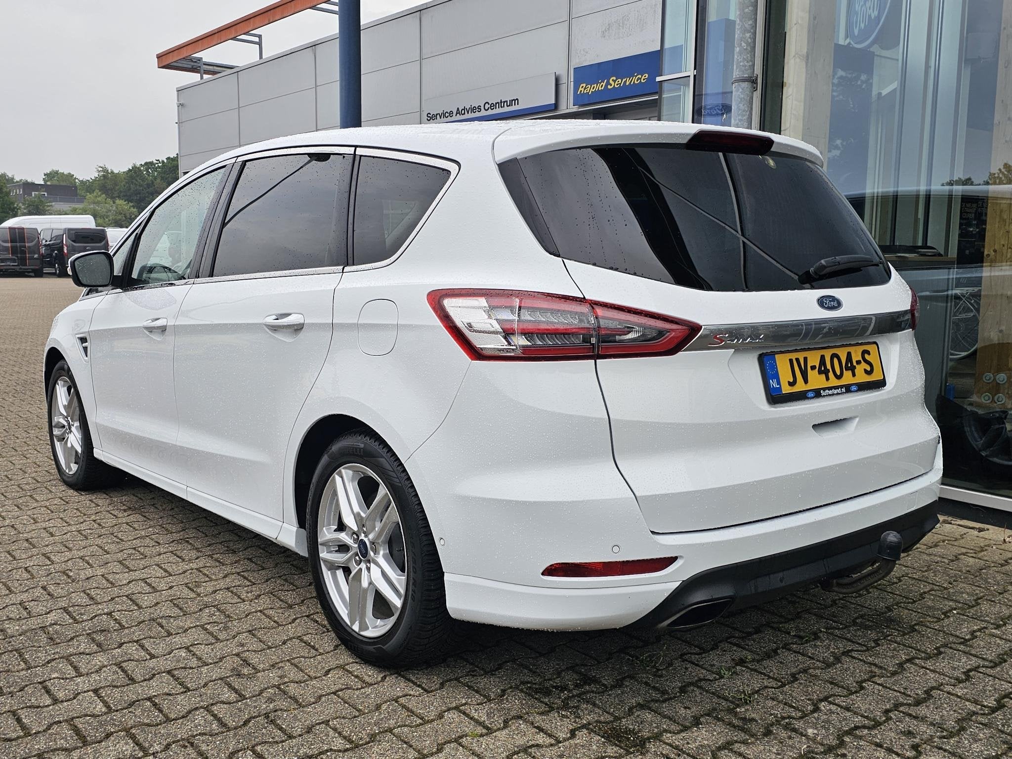Ford S-Max 2.0 Titanium 7p. Perfect onderhouden | Panoramada, Auto's, Ford, Stof, 4 cilinders, Stoelverwarming, 7 stoelen
