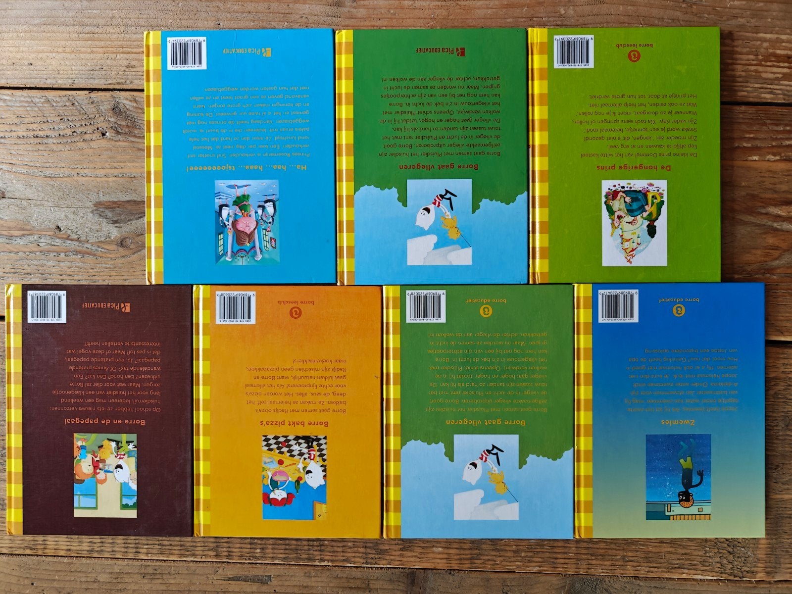 7 Borre boekjes van groep 3., Boeken, Ophalen of Verzenden, Zo goed als nieuw, Fictie algemeen