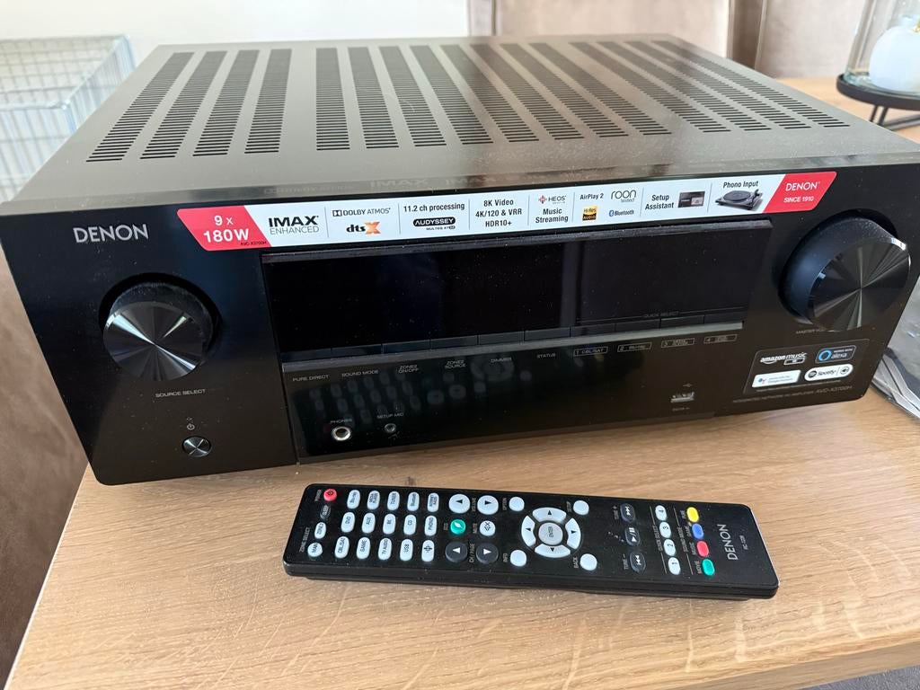 Denon AVC-X3700H AV-receiver uit 2022 - Zo goed als nieuw, Overige systemen, Denon, Ophalen of Verzenden, Zo goed als nieuw