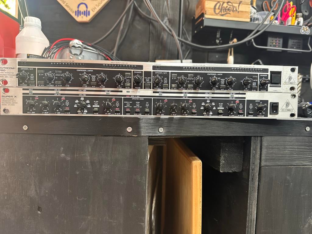 Behringer Autocom Pro MDX1400 & Super-X CX2300, Muziek en Instrumenten, Effecten, Ophalen of Verzenden, Gebruikt, Compressor