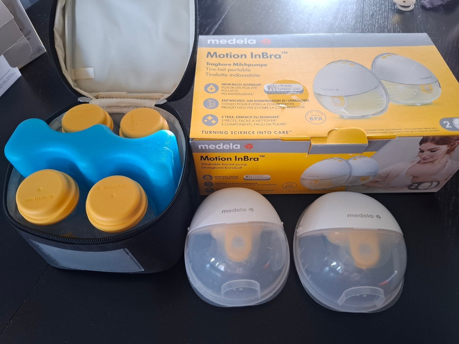 Medela Motion InBra Draagbare Borstkolf met accessoires, Medela, Nieuw, Borstkolf, Ophalen