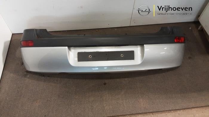 Achterbumper van een Opel Corsa (Corsa C 00-) (Z157), Gebruikt, -, -, Opel