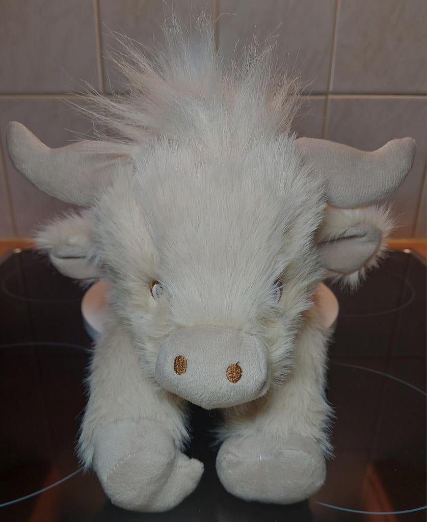 Super Zachte Schotse Hooglander Koe Knuffel, Ophalen of Verzenden, Zo goed als nieuw, Koe
