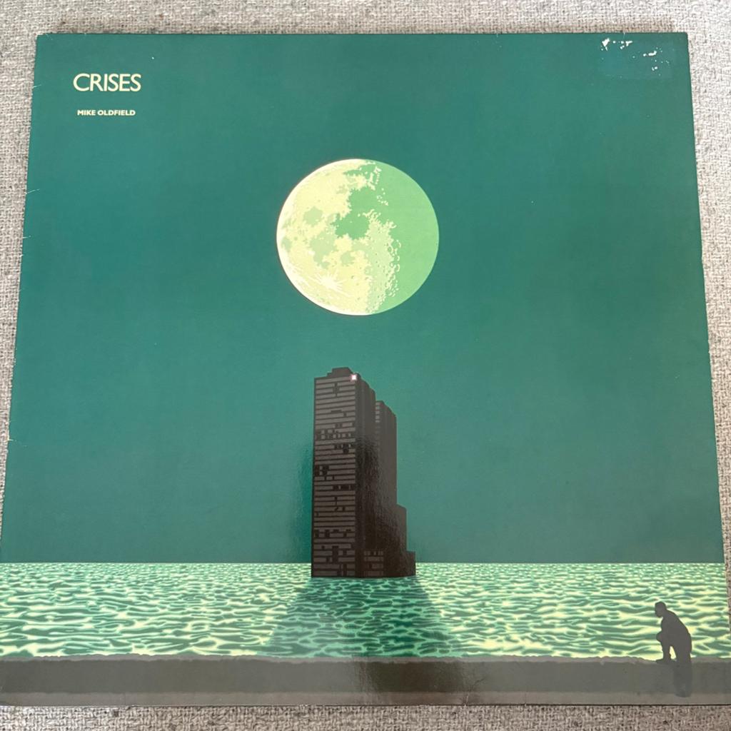 Lp vinyl Mike Oldfield - Crises, Ophalen of Verzenden, Gebruikt, 12 inch