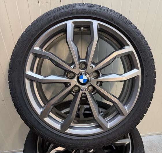 Originele BMW F40 F44 18 inch 711M Goodyear winter * 21/22, Ophalen, 18 inch, Gebruikt, Banden en Velgen