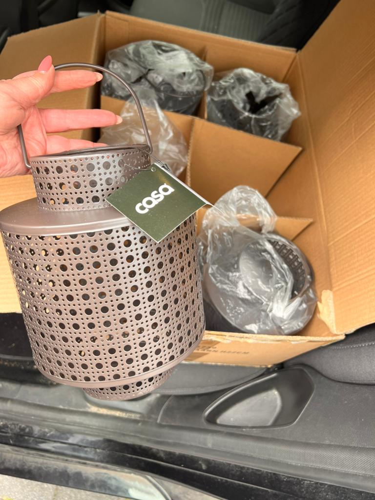 Windlicht nieuw!, Huis en Inrichting, Woonaccessoires | Kandelaars en Kaarsen, Ophalen, Nieuw, Overige materialen, Minder dan 25 cm