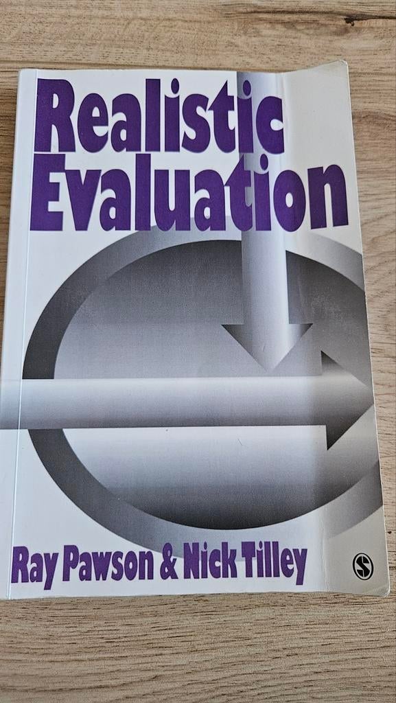Realistic Evaluation - Ray Pawson & Nick Tilley, Ophalen of Verzenden, Alpha, Gelezen, WO