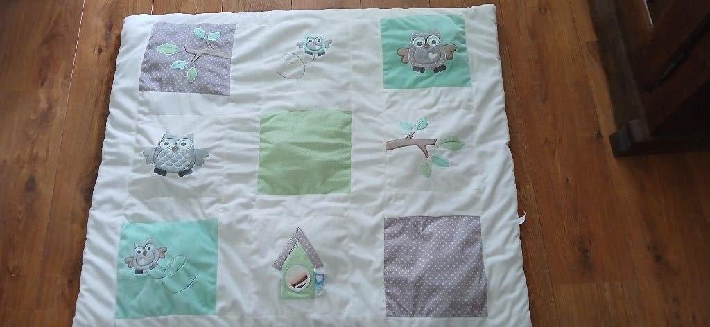 2 x boxkleed Tiamo, Ophalen, Zo goed als nieuw, Vierkant, Boxkleed