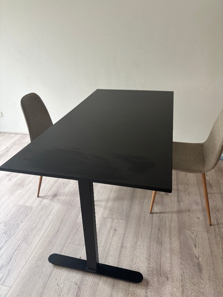 Dining Table + 2 Chairs Set, Ophalen, Gebruikt, 100 tot 150 cm, 50 tot 100 cm