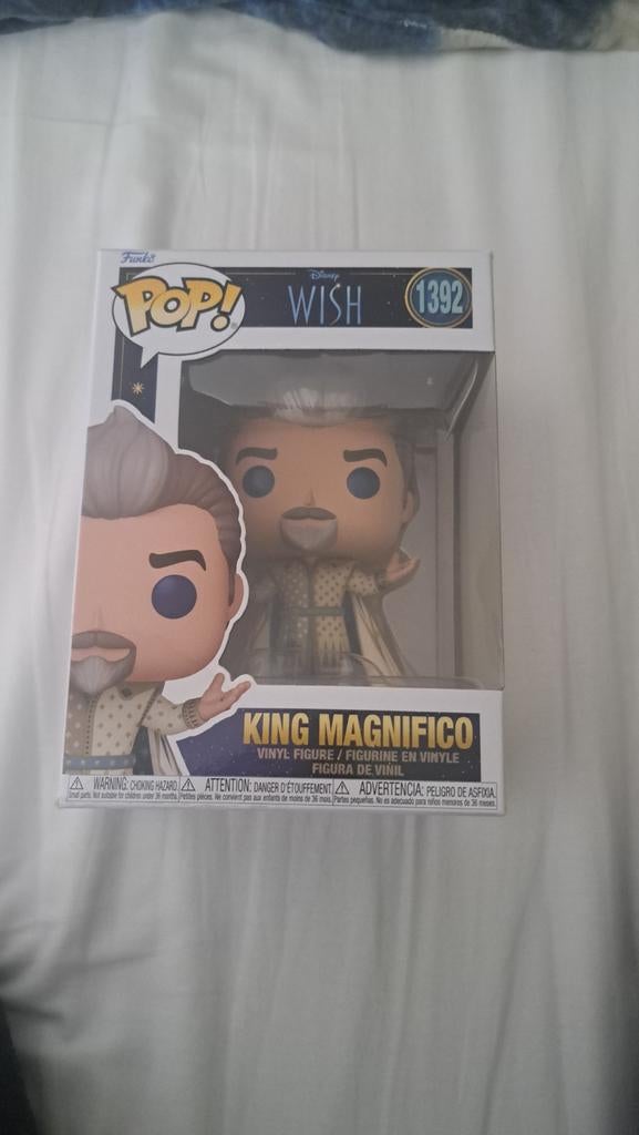 Funko Pop! Disney Wish King Magnifico #1392, Verzamelen, Poppetjes en Figuurtjes, Nieuw, Ophalen of Verzenden