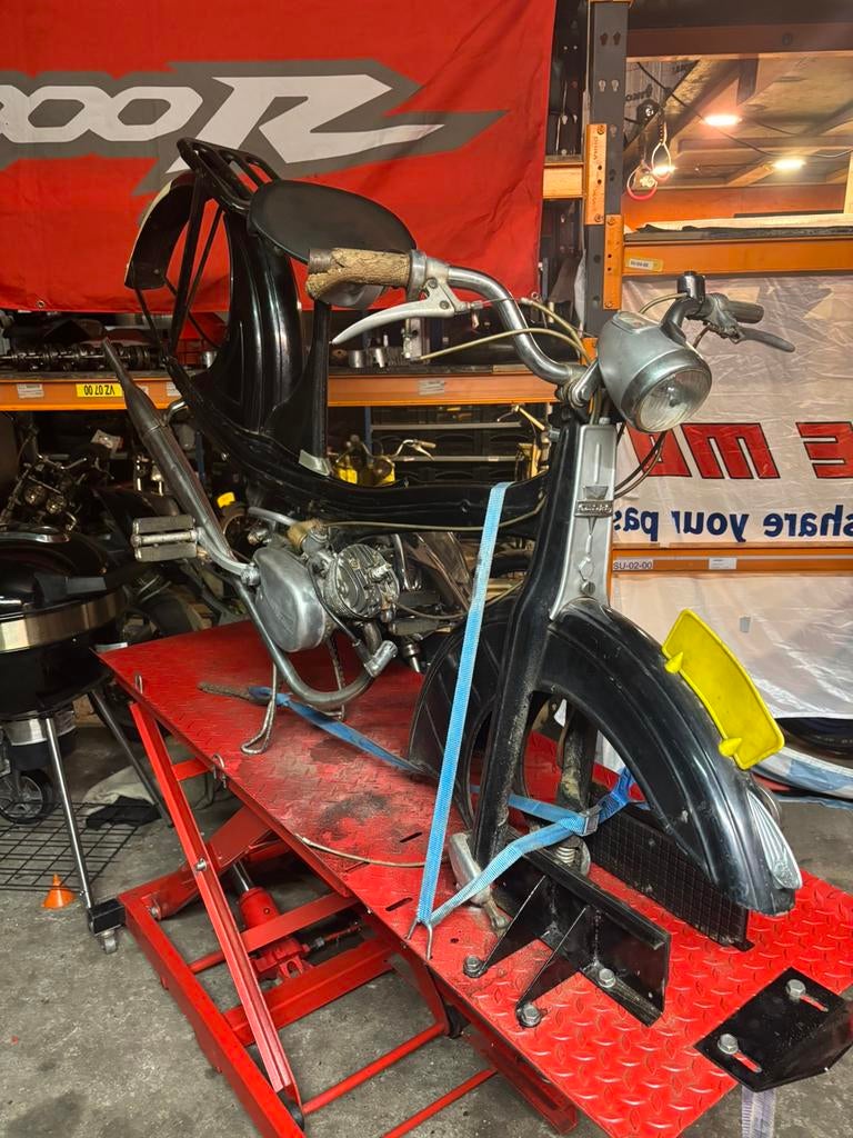 Nsu quickly oldtimer brommer - klassieker!, Fietsen en Brommers, Ophalen
