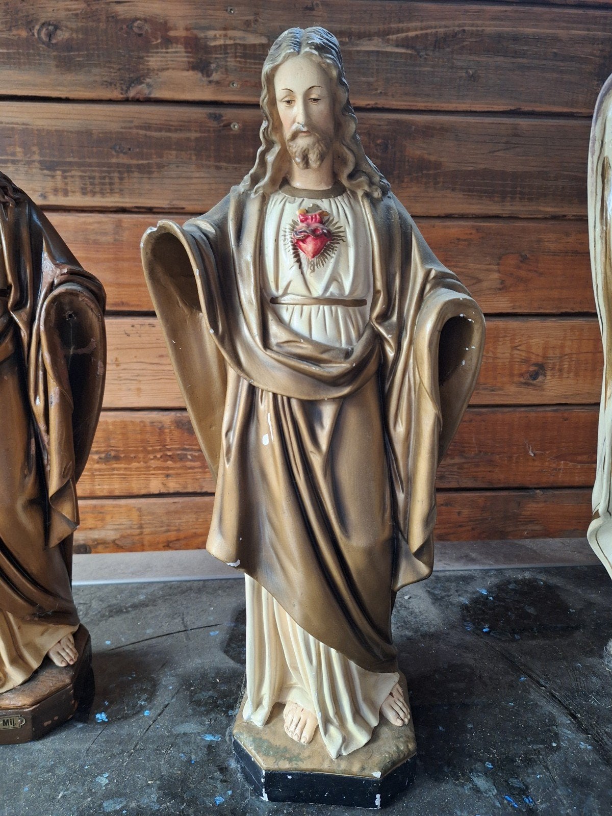 3 verschillende  Jezus beelden , bieding is per stuk, Antiek en Kunst, Ophalen of Verzenden