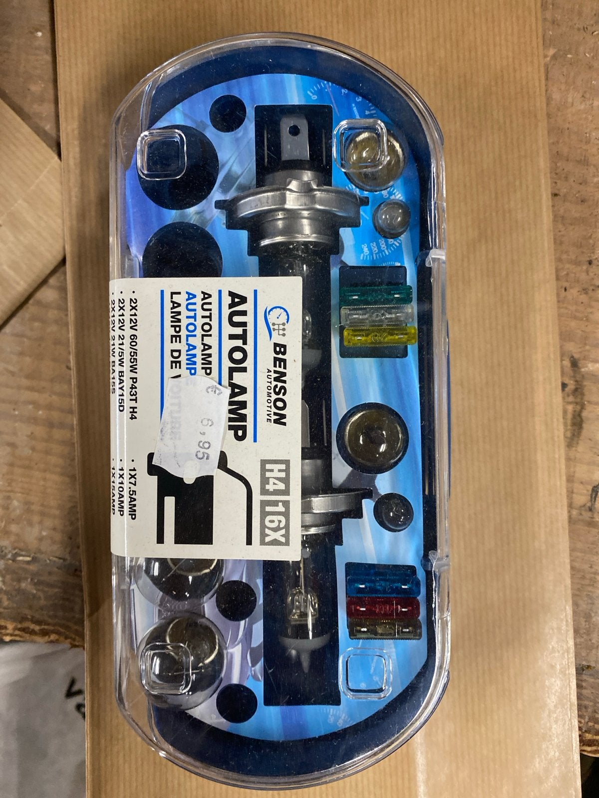 Nieuwe Benson H4 Autolampen Set met Zekeringen, Ophalen of Verzenden, Nieuw