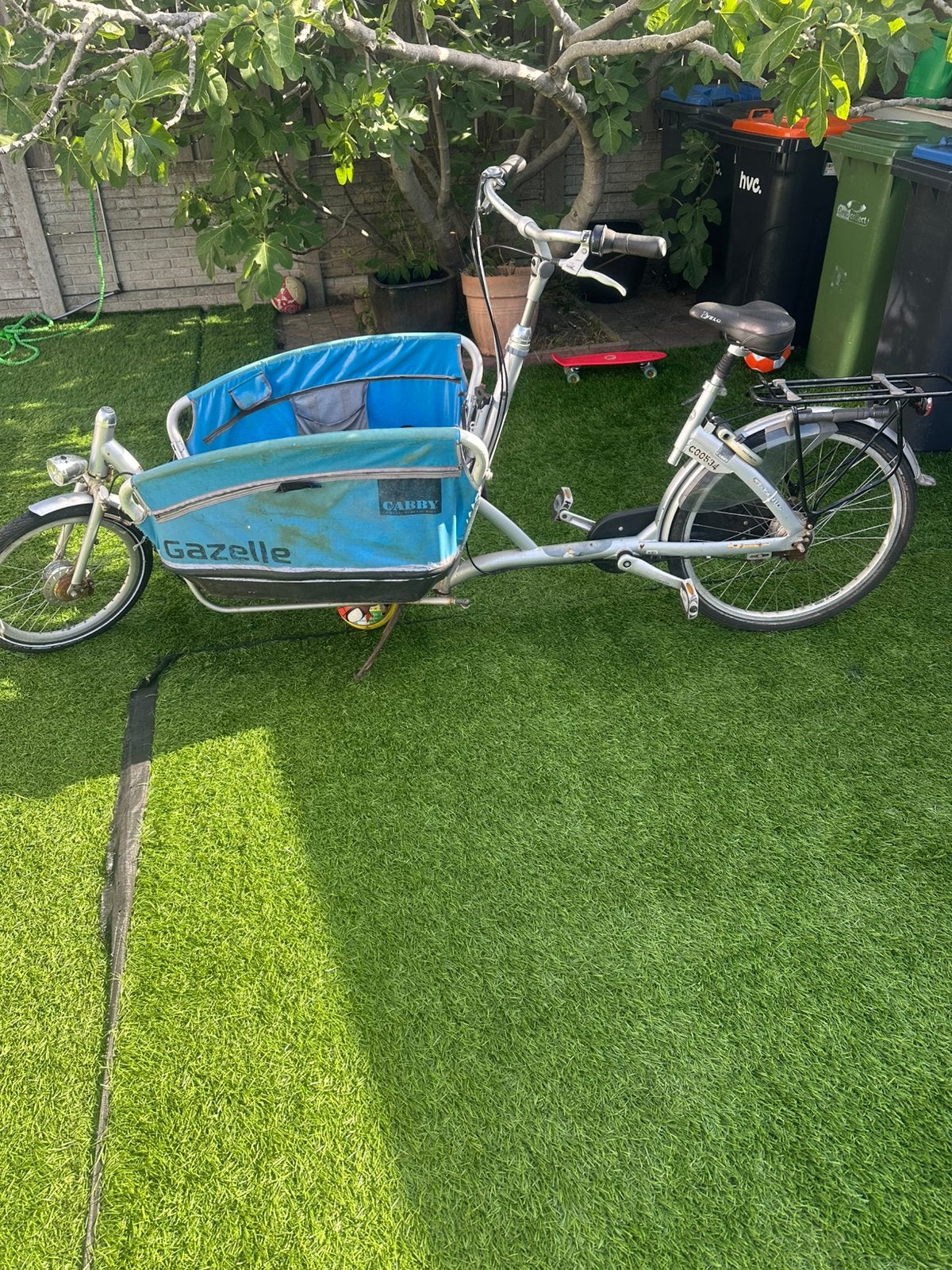 Gazelle bakfiets, Ophalen, Gebruikt, Gazelle