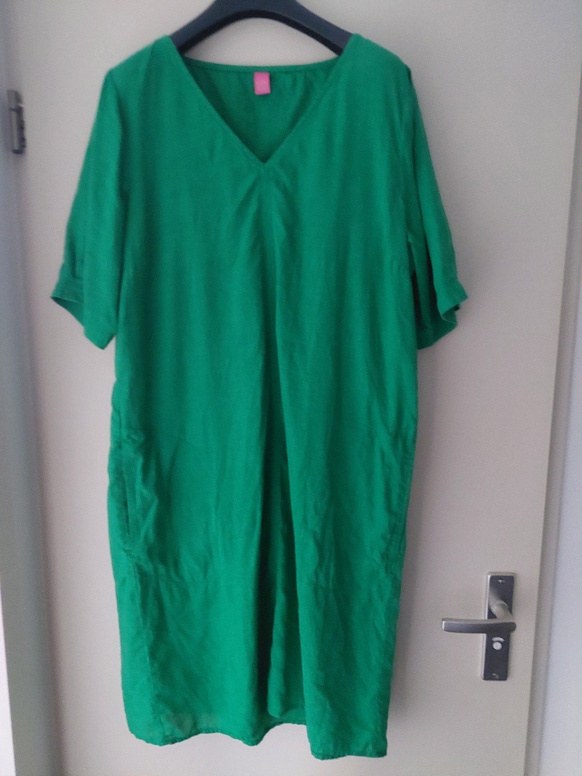 Kyra en co groene jurk maat 40, Ophalen of Verzenden, Zo goed als nieuw, Groen, Jurk