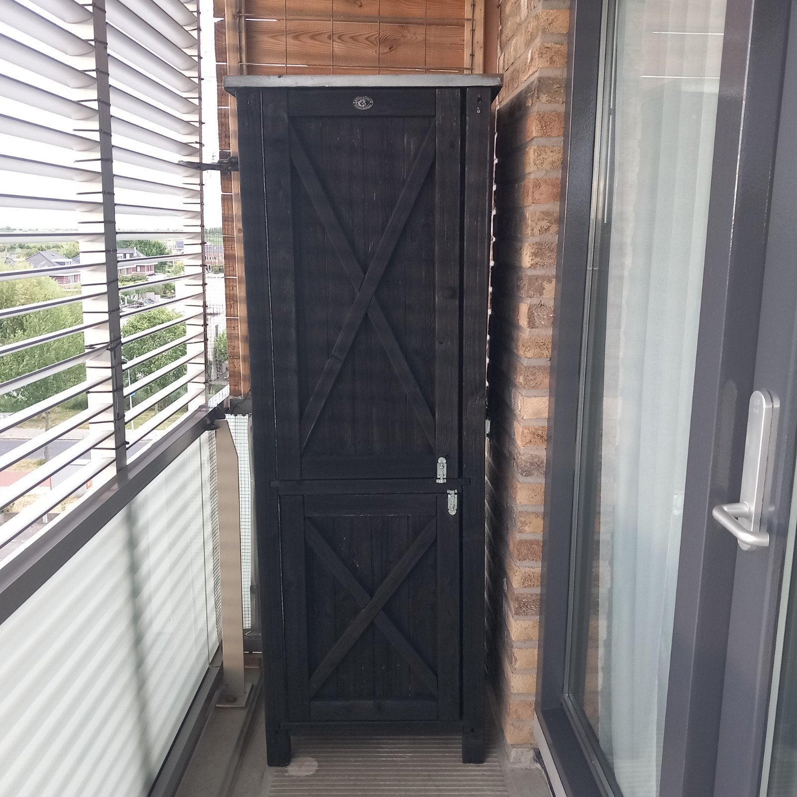 Balkonkast, Tuin en Terras, Palen, Balken en Planken, Ophalen, Gebruikt, Planken, Hardhout