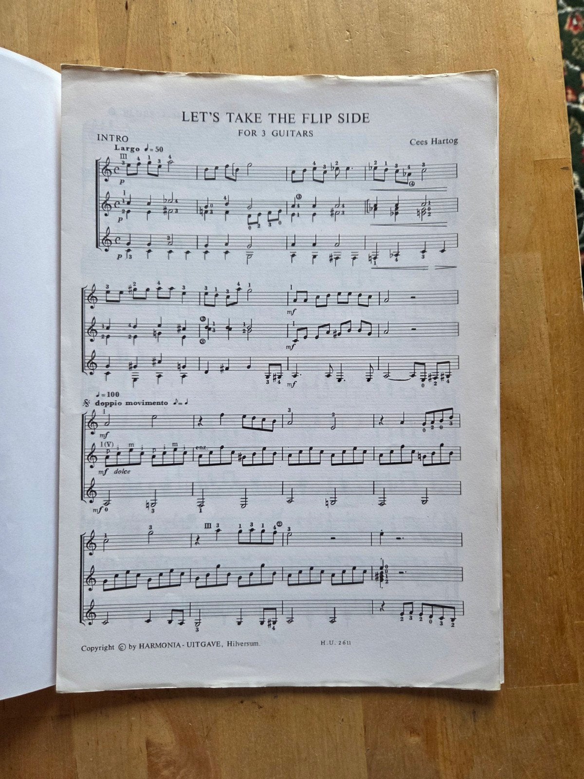 Let's Take the Flip Side - Cees Hartog (bladmuziek), Gitaar, Verzenden, Overige genres, Nieuw
