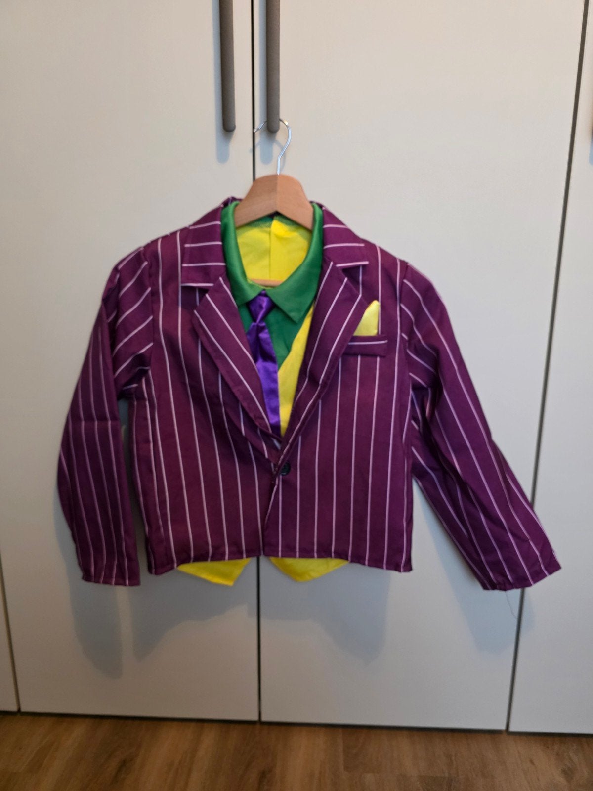 Joker kostuum voor kinderen - Maat 7-9 jaar, Ophalen, Zo goed als nieuw, Jongen of Meisje