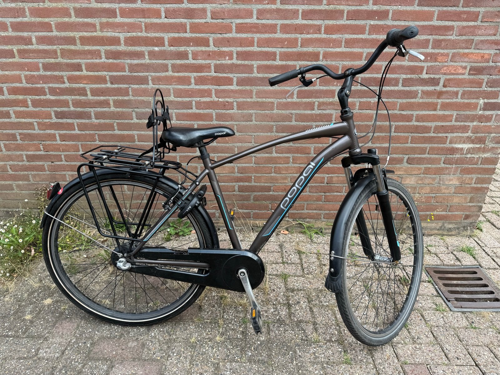 Popal jongensfiets - Ideaal voor scholieren 3 mnd garantie, Gebruikt, Velgrem, Versnellingen, 49 tot 53 cm