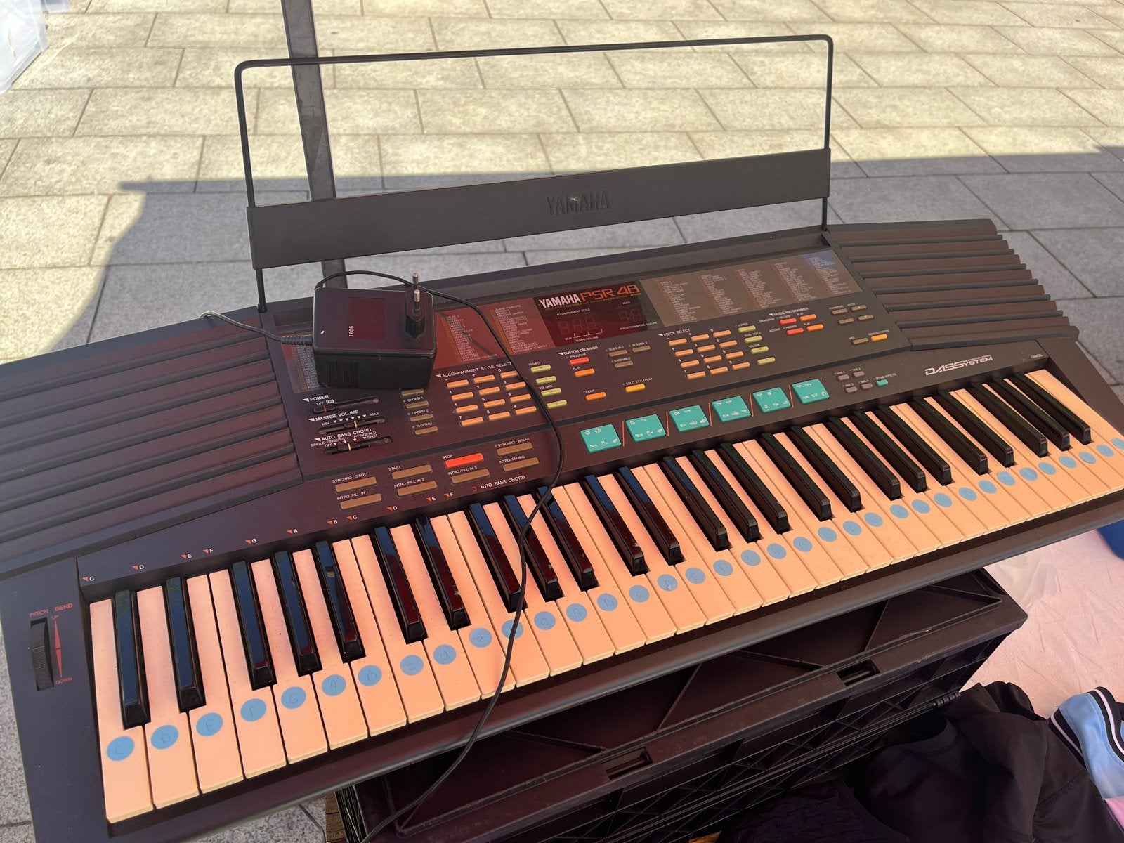 Yamaha PSR-48 Keyboard - Vintage Synthesizer, Muziek en Instrumenten, Keyboards, Ophalen, 61 toetsen, Gebruikt, Midi-aansluiting