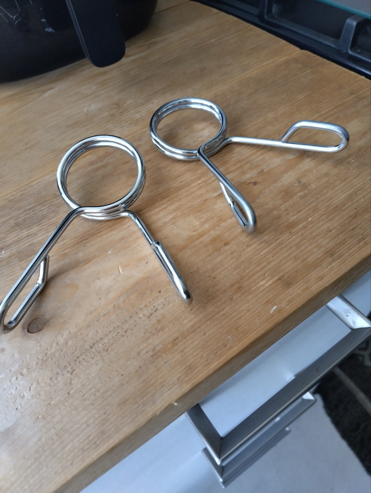 Set 50mm Olympische halter veer sluitingen snel collar stang, Ophalen of Verzenden, Nieuw, Benen, Overige typen
