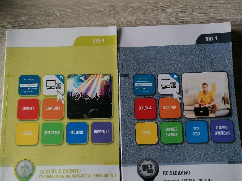 LSE1,RSL1,TRB1,DUI A2 HTR, ENG B1 TLH, SPA A1. studie boeken, Boeken, Ophalen of Verzenden, Overige niveaus, Engels