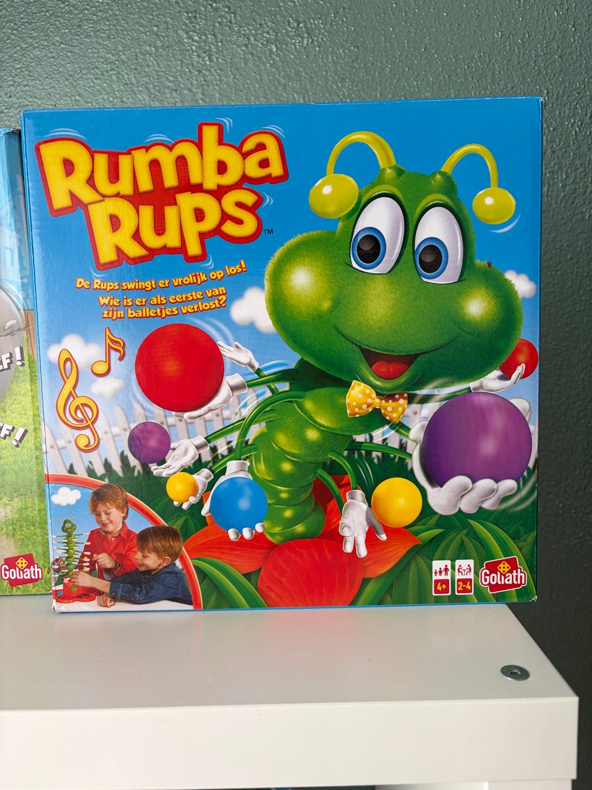 Rumba Rups - Dansend spel voor kinderen, Drie of vier spelers, Ophalen of Verzenden, Gebruikt