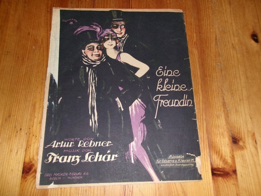 Eine kleine freundin - lehar / rebner, Zang, Gebruikt, Ophalen of Verzenden, Artiest of Componist