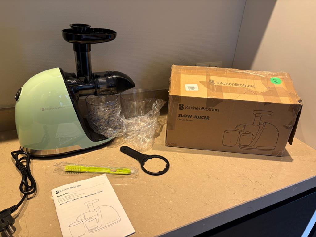 KitchenBrothers Slowjuicer, !, Ophalen of Verzenden, Zo goed als nieuw, !