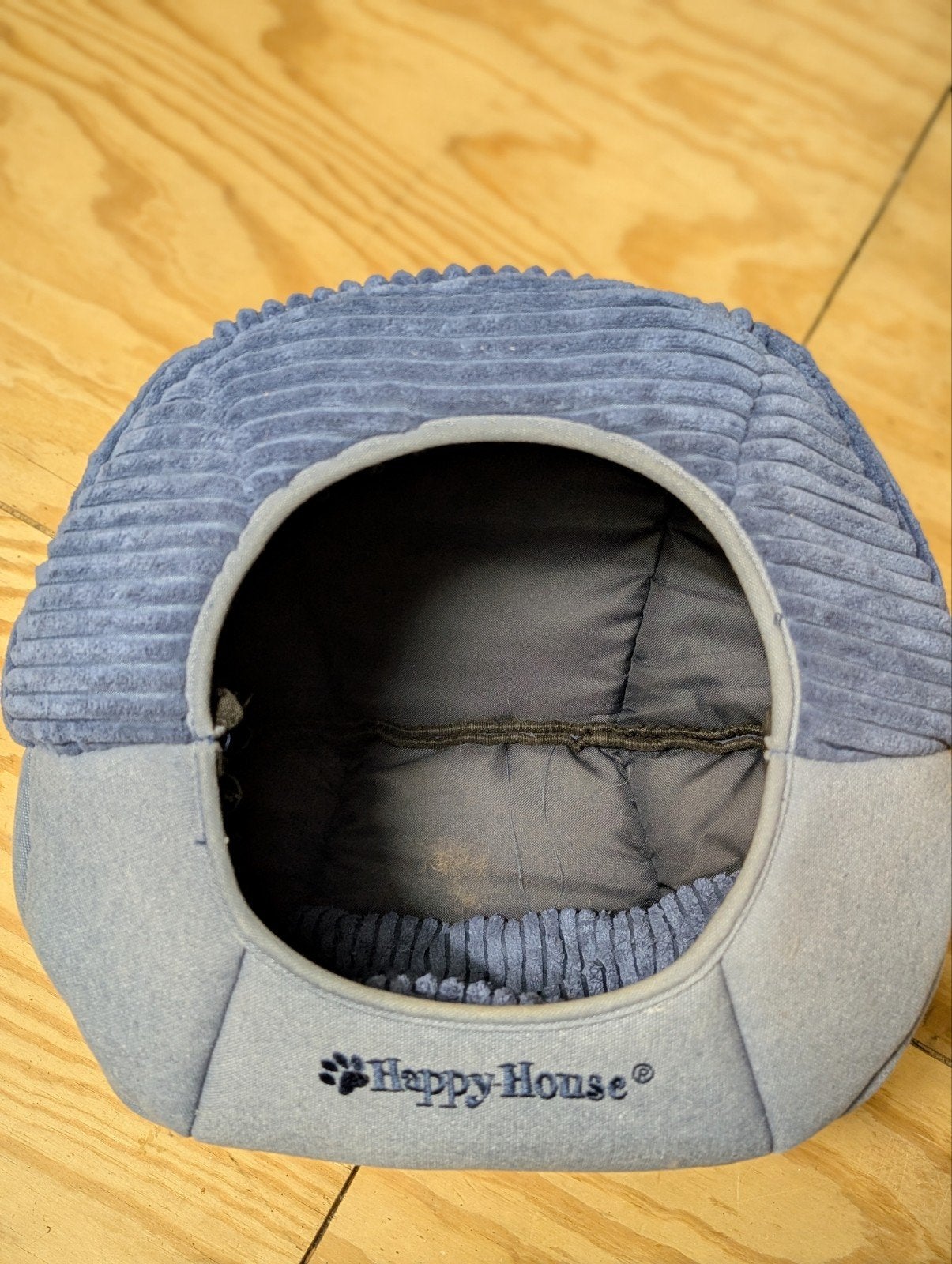 Leuke blauwe kattenmand van Happy House, Dieren en Toebehoren, Ophalen of Verzenden, Zo goed als nieuw, Katoen
