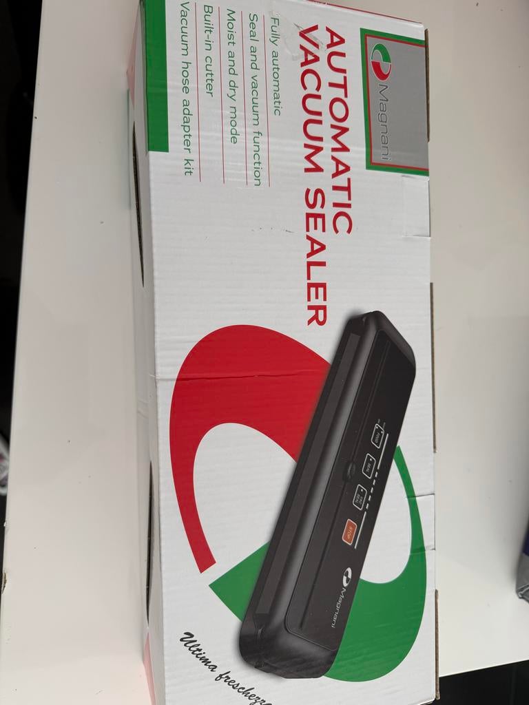 Vacuümsealer MagnaniAutomatische  - Nieuw in doos, Ophalen of Verzenden, Nieuw