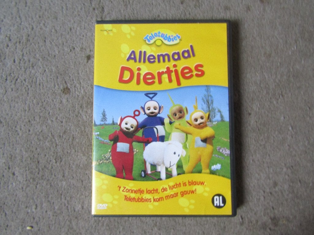 DVD: Teletubbies - Diertjes, Alle leeftijden, Ophalen of Verzenden, Gebruikt, Poppen