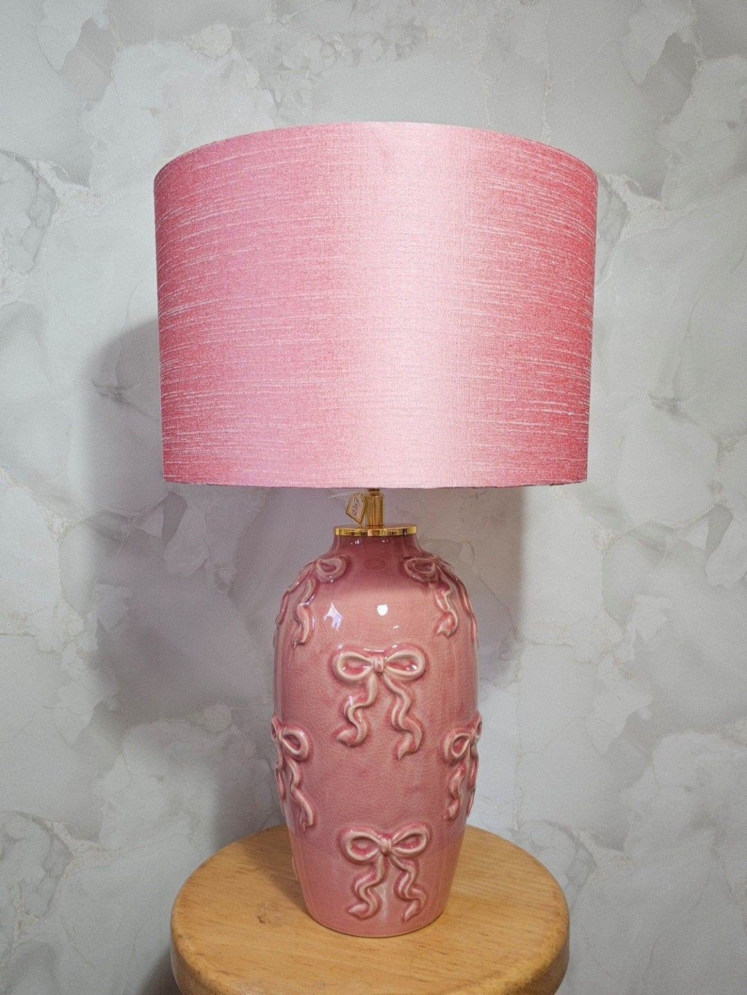 Vaaslamp met lampenkap, Ophalen of Verzenden, Nieuw, Minder dan 50 cm