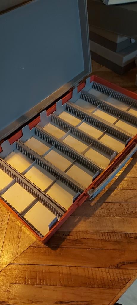 Vintage dia opbergboxen, Ophalen, Gebruikt