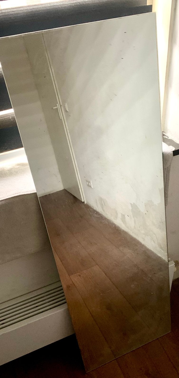 Zeer Prachtige Spiegel Kleur Grijs, Minder dan 50 cm, Ophalen of Verzenden, Zo goed als nieuw, Minder dan 100 cm