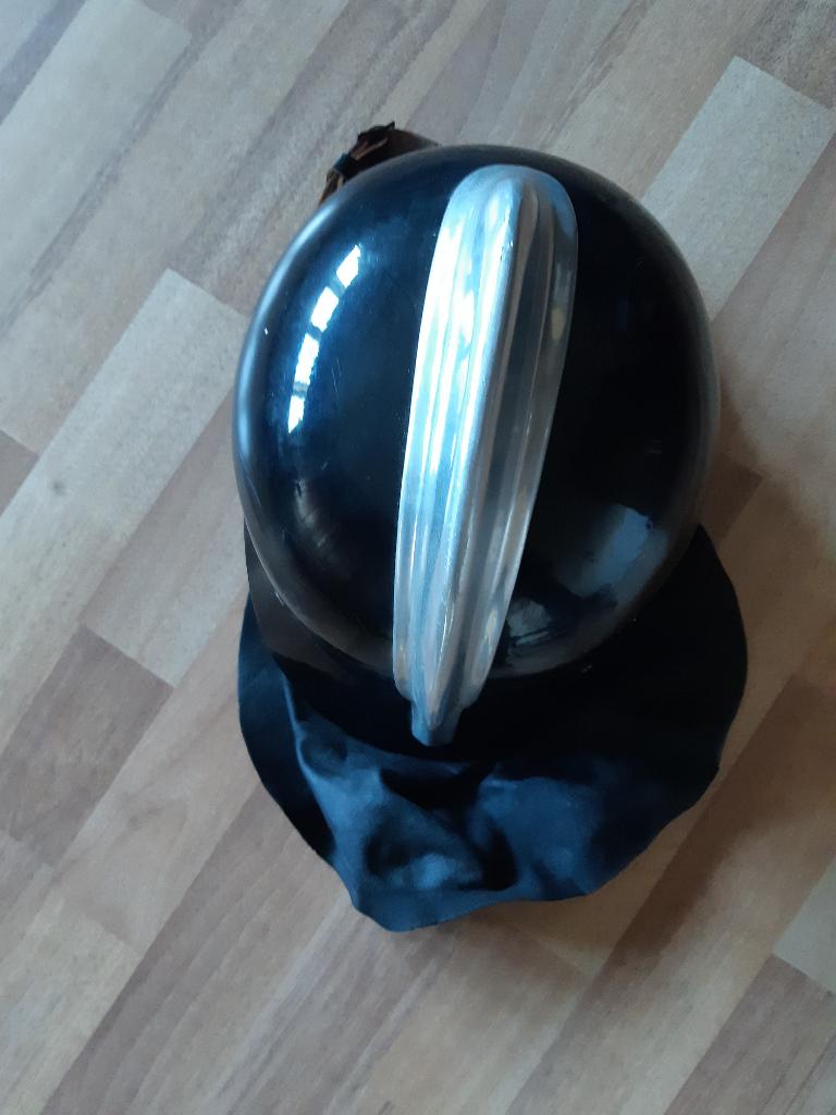 Vintage Brandweerhelm - Decoratief item, Verzamelen, Ophalen of Verzenden, Huis en Inrichting