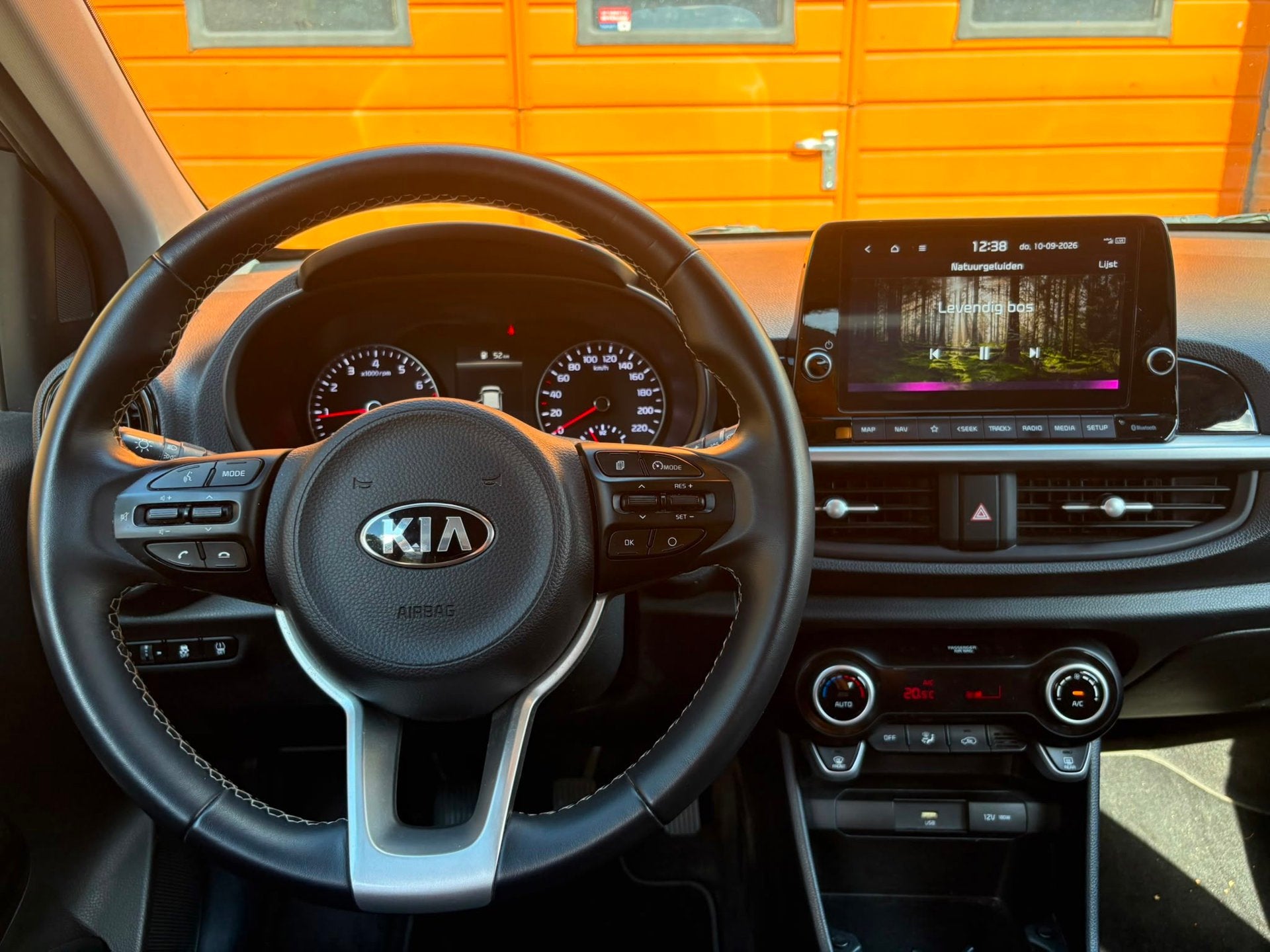 Kia Picanto 1.0 DPi DynamicPlusLine, Auto's, Voorwielaandrijving, Dealer onderhouden, Stof, Gebruikt