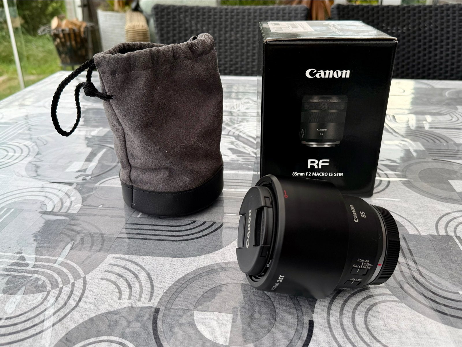 Canon RF 85mm F2 Macro IS STM Lens - Zo goed als nieuw, Audio, Tv en Foto, Fotografie | Lenzen en Objectieven, Ophalen, Macrofunctie