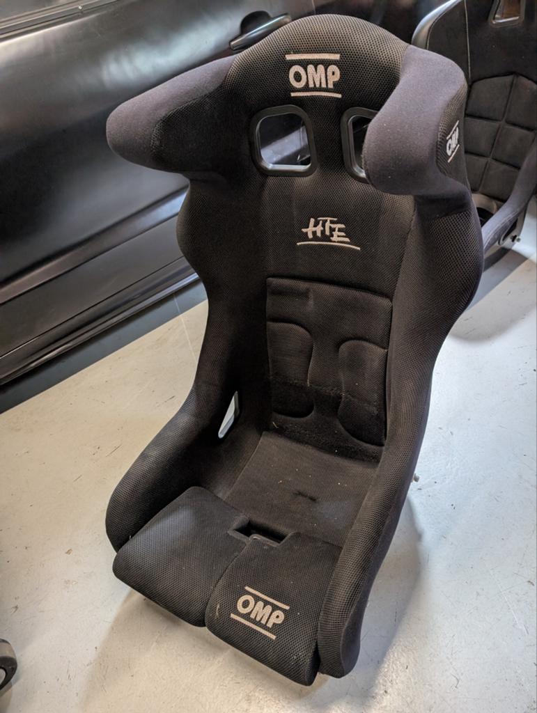 OMP HTE Kuipstoel - FIA gekeurd, Gebruikt, Info@ompracing.com, OMP Racing, Universele onderdelen
