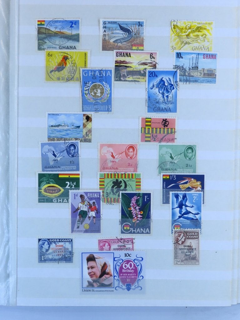OUD-ENGELSE KOLONIËN/GEBIEDEN - UITZOEKPARTIJ - (B297) 2/3, Postzegels en Munten, Ophalen of Verzenden, Buitenland