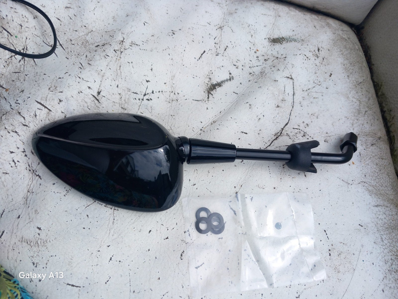 Zwarte scooter spiegel - Nieuw, Ophalen of Verzenden, Nieuw, Overige typen, Overige merken