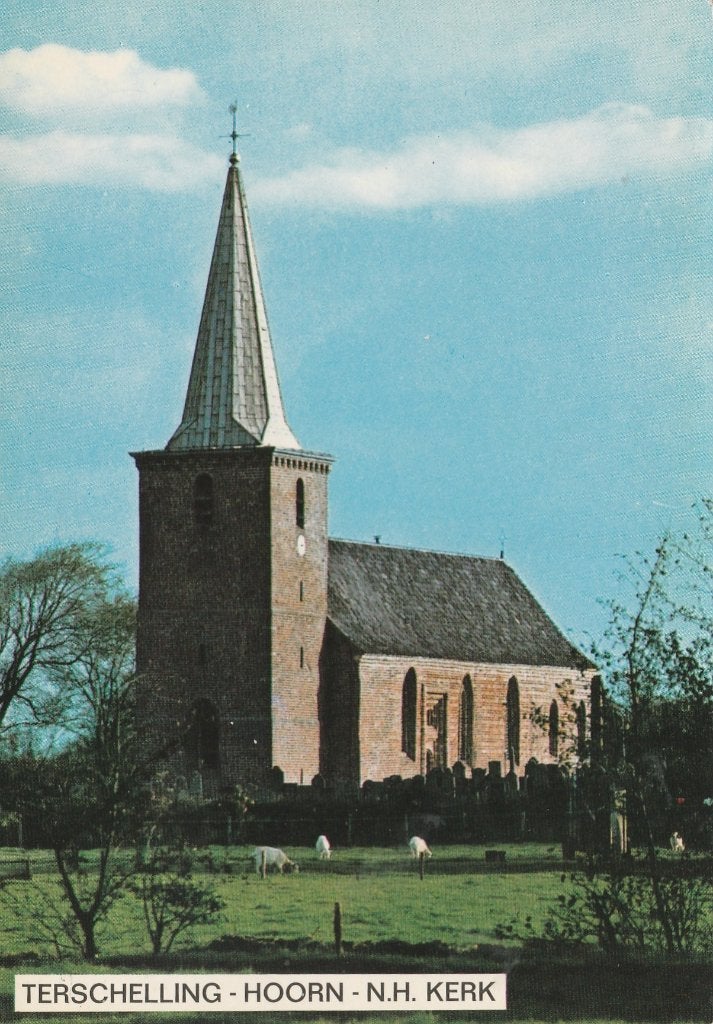 HOORN  Ned. Herv. Kerk, Verzenden, 1980 tot heden, Gelopen, Waddeneilanden