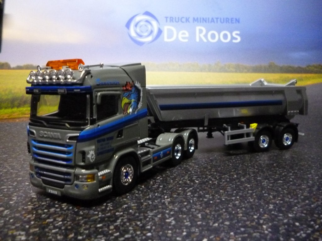 Tekno Scania R 420 Viktor Weber, Hobby en Vrije tijd, Modelauto's | 1:50, Ophalen of Verzenden, Nieuw, Bus of Vrachtwagen, Tekno