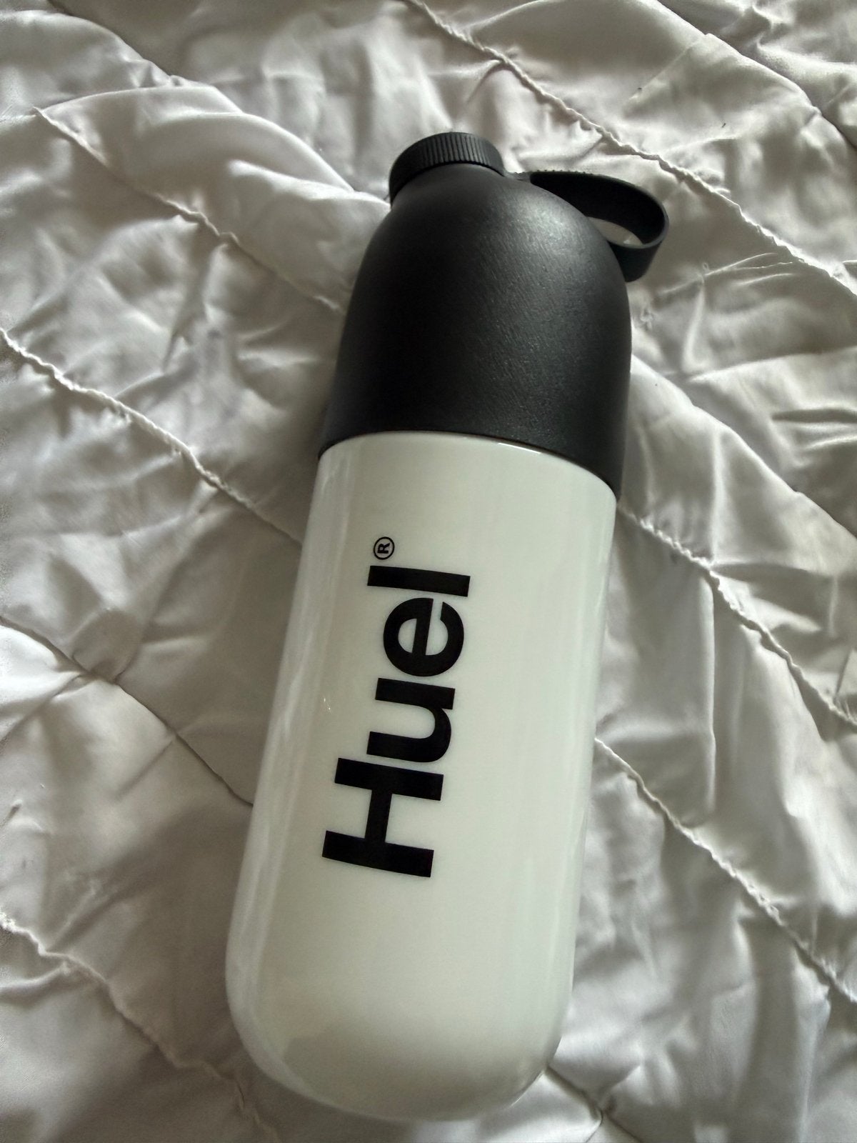 Huel Shaker Fles - Wit en Zwart, 500ml, Sport en Fitness, Ophalen of Verzenden, Nieuw