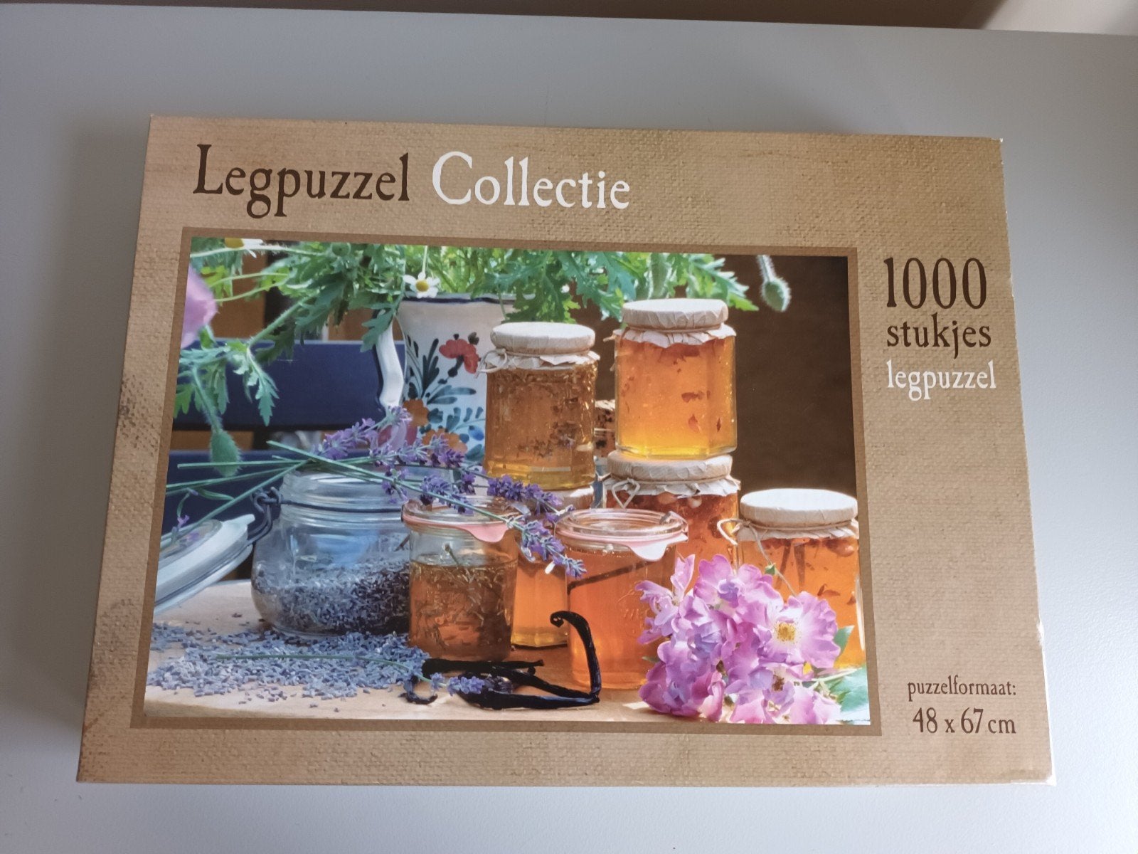 Legpuzzel puzzel 1000 stukjes Collectie compleet 48 x 67 cm, Ophalen of Verzenden, 500 t/m 1500 stukjes, Gebruikt, Legpuzzel